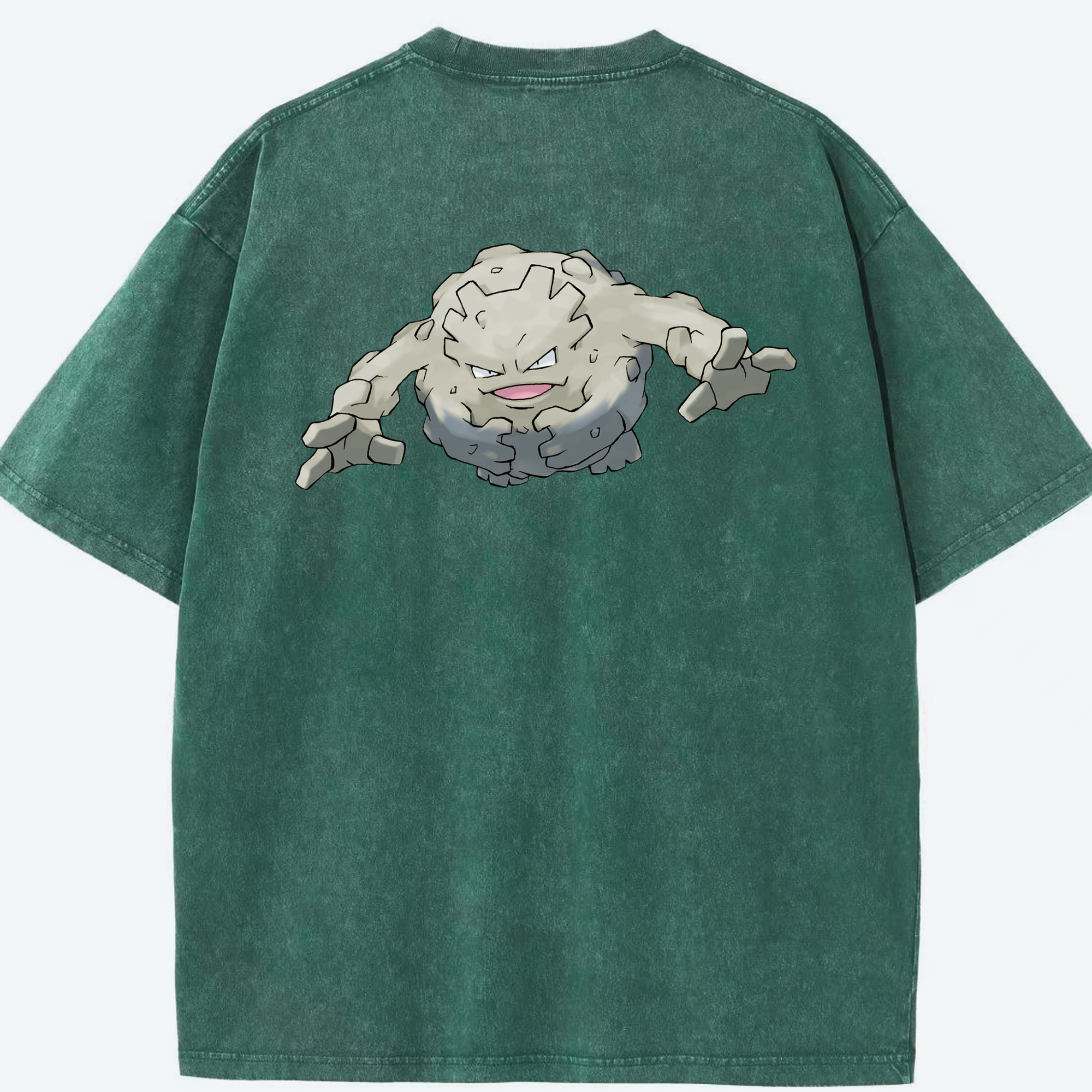 （画像用） ポケットモンスター Pokémon 綿100% ヴィンテージ風 半袖Tシャツ（背面プリント）